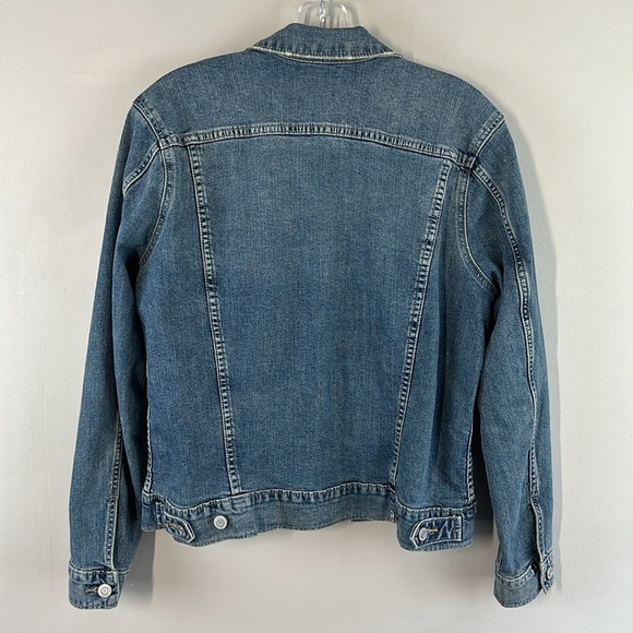 Lucky Brand The Tomboy Trucker Jacket Size L - Picture 2 of 16